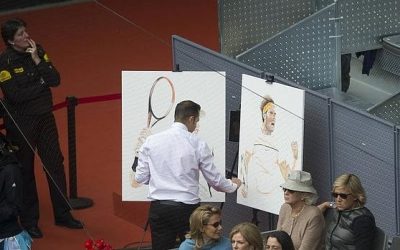 Víctor Jerez conquista el Madrid Open pintando a las estrellas