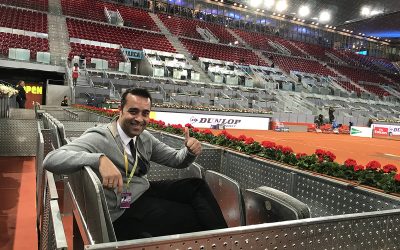 Víctor Jerez protagonista de éxito en el Mutua Madrid Open ´17