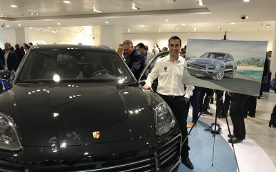 Víctor Jerez embajador de marca del nuevo Porsche Cayenne gracias a ARK Architects