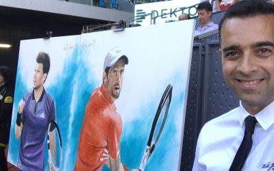 Comarca No Te Escondas entrevista a Víctor Jerez: El pintor de los deportistas